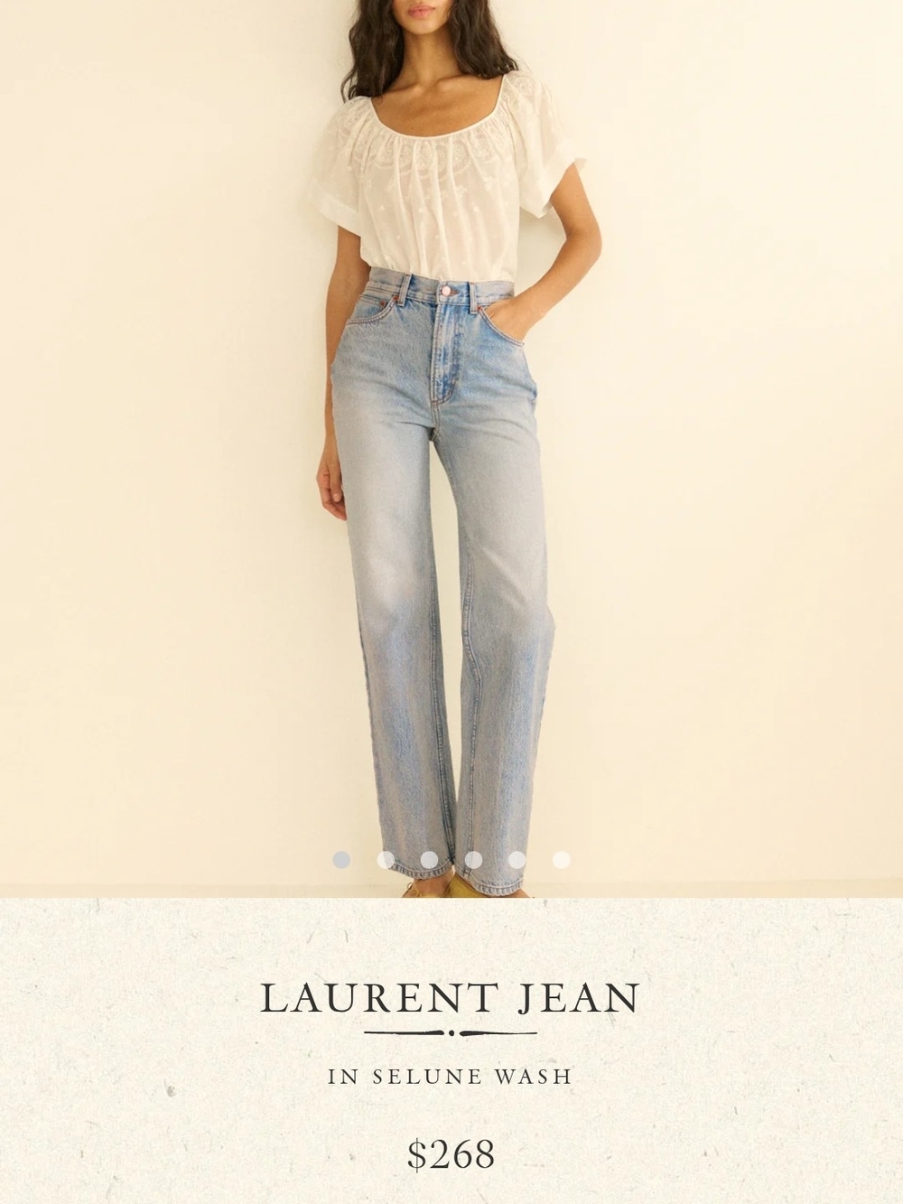 NWT DOEN LAURENT JEAN in Selune Wash